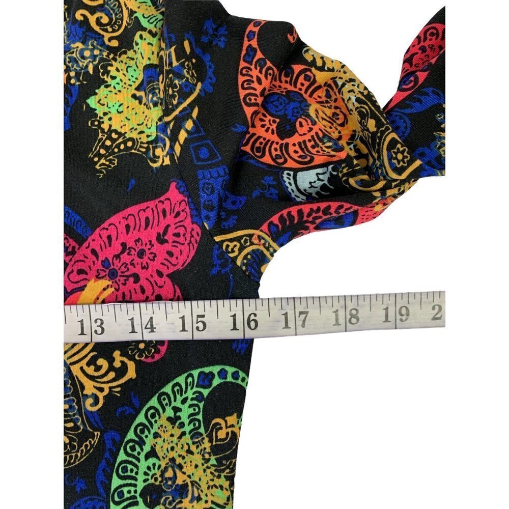 Lularoe Women’s Multicolor Design Long Sleeve Dress - Picture 5 of 8